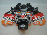 Carénage ABS injecté Honda CBR600 F4i 2001-2003 - Repsol - Noir Orange Rouge - MFS3178